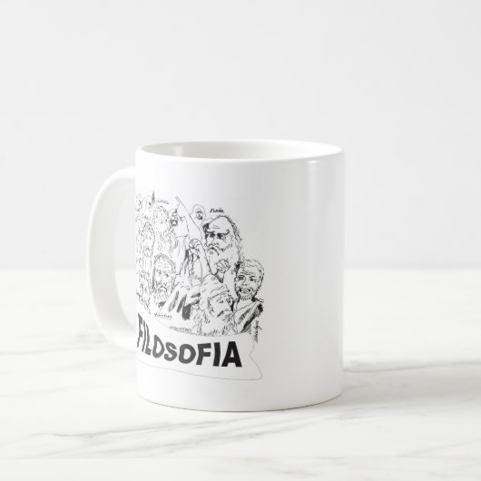 PHILOSOPHEN Platao Aristoteles euclides Sócrates Kaffeetasse (Vorderseite Links)