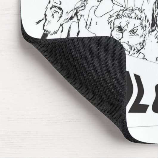 PHILOSOPHEN Platao Aristoteles euclides Sócrates Mousepad (Ecke)