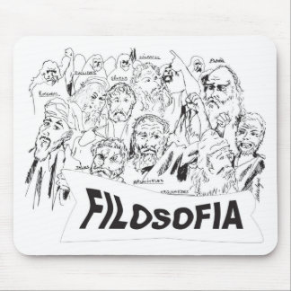 PHILOSOPHEN Platao Aristoteles euclides Sócrates Mousepad