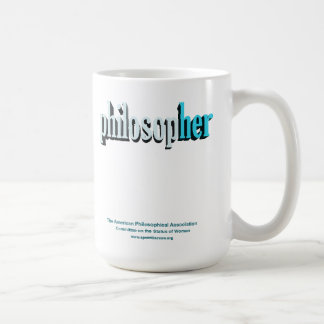 Philosophen-Tassenblau Kaffeetasse