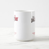 Philosophen-Tassenrot Kaffeetasse (Mittel)