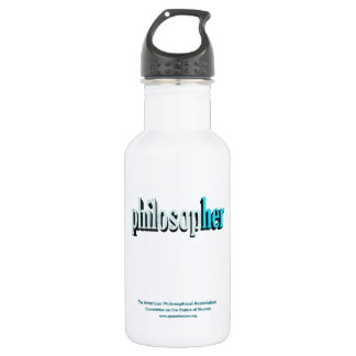 Philosophenblau Trinkflasche