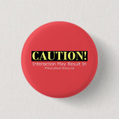 Philosopher Alert! Abzeichen Funny Philosophy Button (Vorderseite)