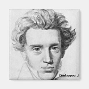 Philosopher Soren Kierkegaard Magnet
