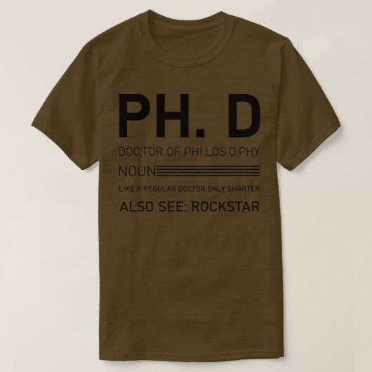 Philosophie 3 T-Shirt (Design vorne)