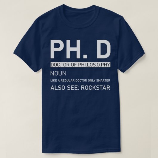 Philosophie 5 T-Shirt (Design vorne)