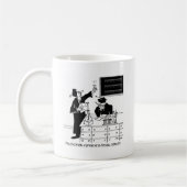 Philosophie-Cartoon 6047 Kaffeetasse (Links)