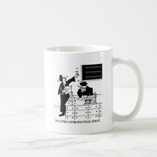 Philosophie-Cartoon 6047 Kaffeetasse (Rechts)