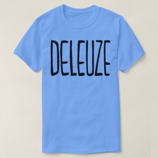 Philosophie Deleuze T-Shirt (Design vorne)
