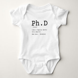 Philosophie der Doktorarbeit Doktorarbeit Baby Strampler