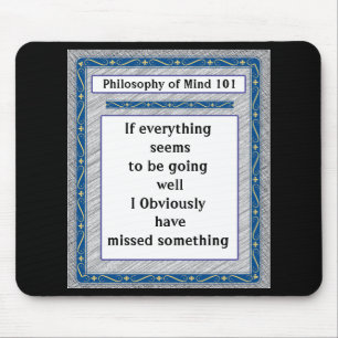 Philosophie des Geistes 101 Mousepad