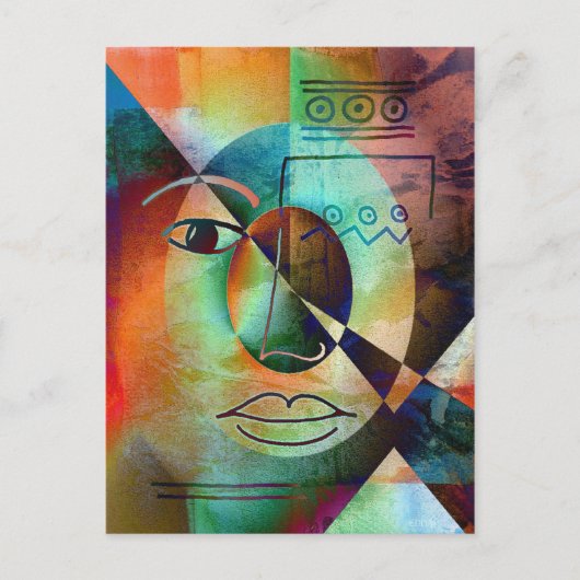 Philosophie des Lebens Postkarte (Vorderseite)