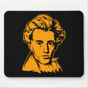 Philosophie-Existenzialist portra Soren Mousepad