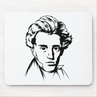 Philosophie-Existenzialist portra Soren Mousepad