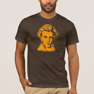 Philosophie-Existenzialist portra Soren T-Shirt