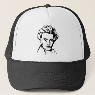 Philosophie-Existenzialist portra Soren Truckerkappe