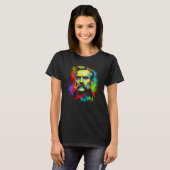 Philosophie Friedrich Nietzsche Philosopher T-Shirt (Vorne ganz)
