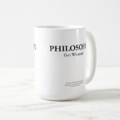 PHILOSOPHIE - got Frauen? Tasse (VorderseiteRechts)