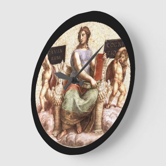 PHILOSOPHIE GROßE WANDUHR (Winkel)