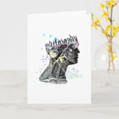 Philosophie Karte (Gelbe Blume)