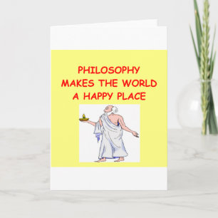 Philosophie Karte