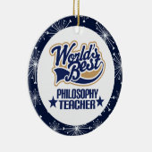 Philosophie-Lehrer-Geschenk-Verzierung Keramikornament (Rechts)