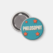 Philosophie Magnet (Vorderseite/Rückseite)