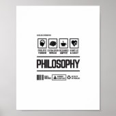 Philosophie Poster (Vorne)