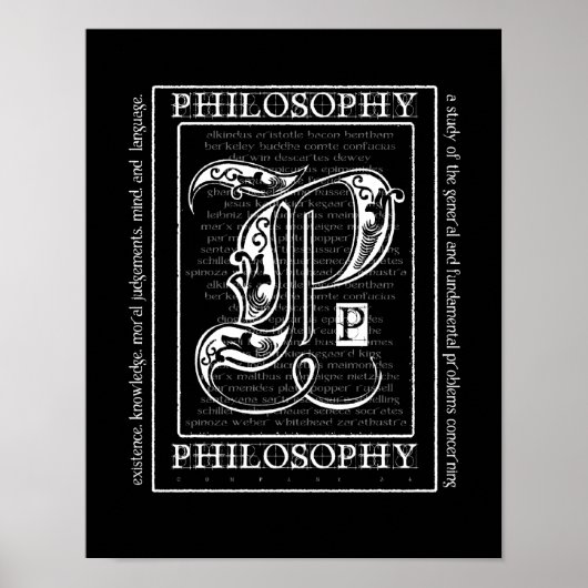 Philosophie Poster (Vorne)