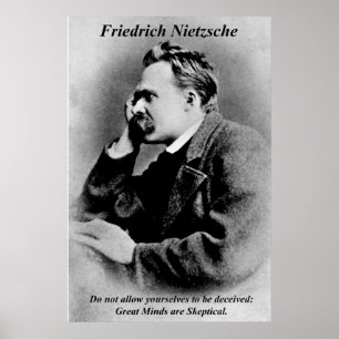 Philosophie Posters Friedrich Nietzsche Great Mind Poster