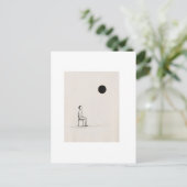 Philosophie postkarte (Stehend Vorderseite)