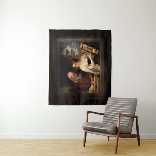 Philosophie und Christliche Kunst von Daniel Hunti Wandteppich (Beispiel)