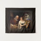 Philosophie und Christliche Kunst von Daniel Hunti Wandteppich (Vorderseite (Horizontal))