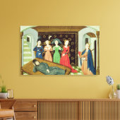 Philosophie und die Muse Leinwanddruck (Insitu (Wohnzimmer))