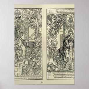 Philosophie und Kaiser von Habsburg Poster