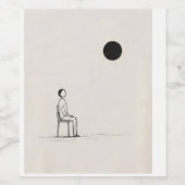 Philosophie weinetikett (Einzelnes Label)