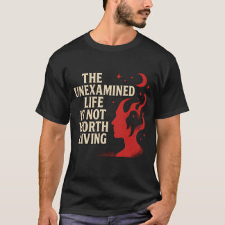 Philosophie-Zitat-Grafik-T-Shirt T-Shirt