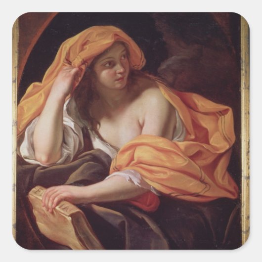 Philosophievorstellung Quadratischer Aufkleber (Vorderseite)