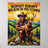 Philosophische Perche: Bigfoot and the Deer Poster (Vorne)
