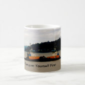 Philosophische Schlepper-Tasse Kaffeetasse (Mittel)