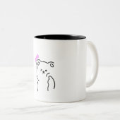 Philosophische Tasse des Bären (VorderseiteRechts)