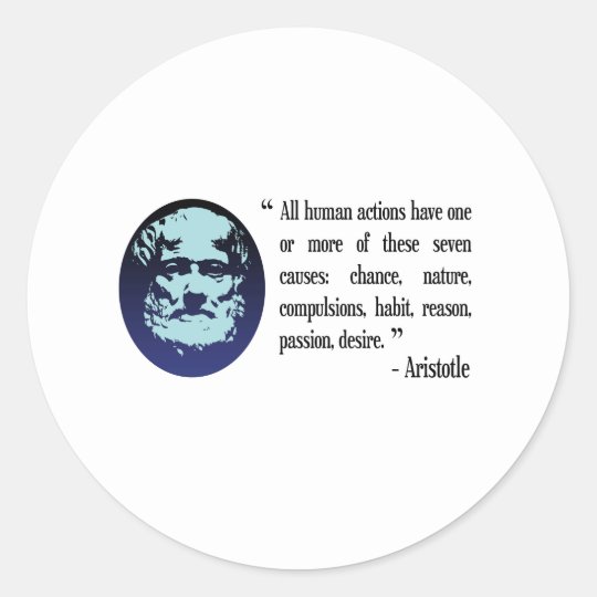 Philosophische Zitate Aristoteles Aufkleber Zazzle De