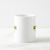 Philosophischer Diskurs Vorsicht Kaffeetasse (Mittel)