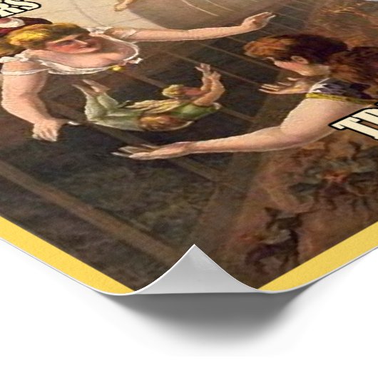 Philosophischer Zirkus Poster (Ecke)