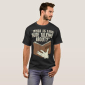 Philosophisches Buchdesign für einen philosophisch T-Shirt (Vorne ganz)