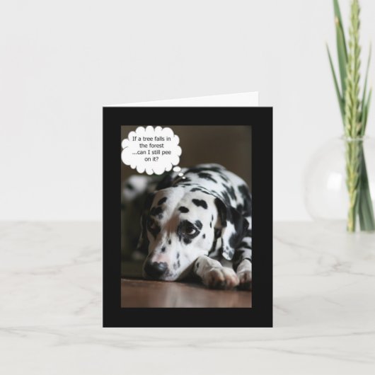 Philosophisches Jiggs Karte (Vorderseite)