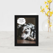 Philosophisches Jiggs Karte (Gelbe Blume)