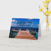 Philosophisches Zitat Karte (Gelbe Blume)