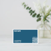 PHILOSOPHY Minimalistisch Business Card MIDI Visitenkarte (Stehend Vorderseite)