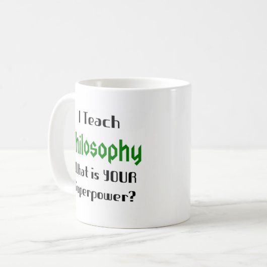 philosophy teach kaffeetasse (Vorderseite Links)